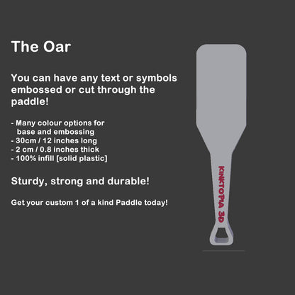 Custom Paddle - The Oar