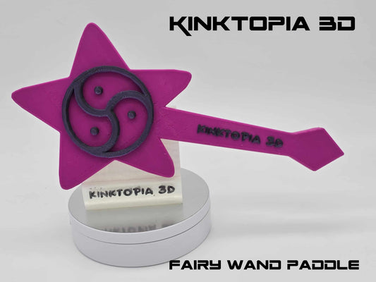 Custom Paddle - The Fairy Wand