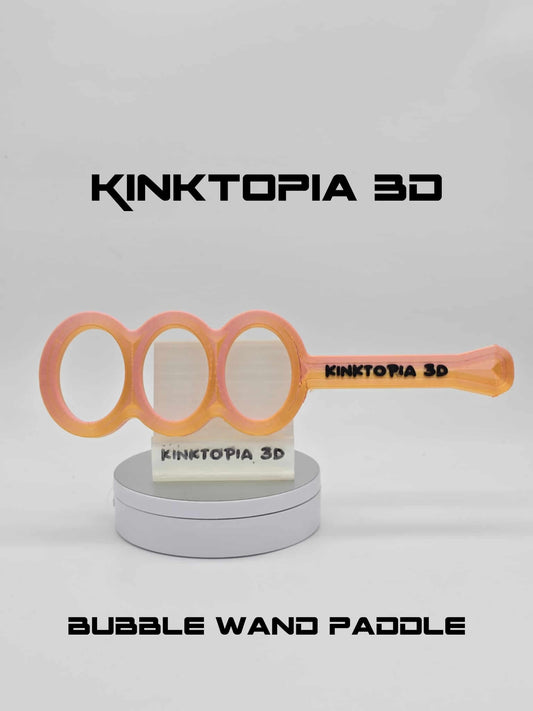 Custom Paddle - The Bubble Wand