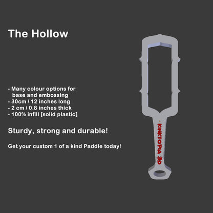 Custom Paddle - The Hollow